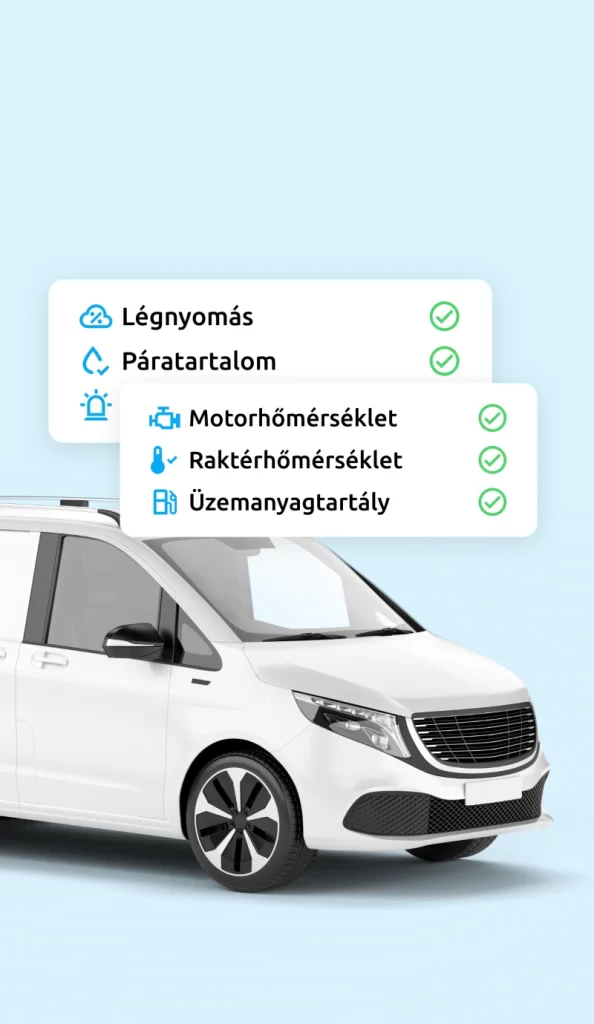 Raktérhőmérséklet és üzemanyagszint ellenőrzése flotta járműveknél GPS telematikai szenzorokkal